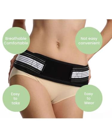 Buy Lumbar Support for Herniated Disc Pain Relief for Men & Women Breathable R5Q0 Bandage for Lower Back Pain - Buy Online on GoSupps.com