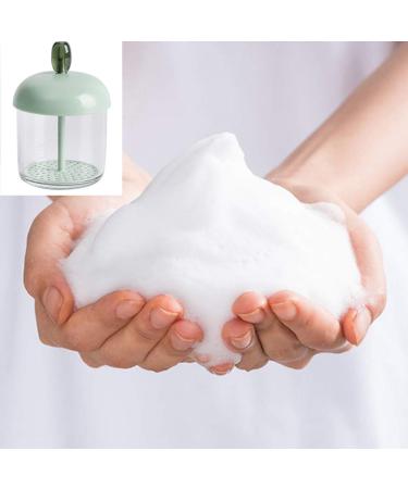 Healifty Marshmallow Whip Maker - Portable Facial Clean Tool & Foam Maker for Face Wash | Manual Foam Soap Maker for Shower Gel (Green - Buy Online on GoSupps.com