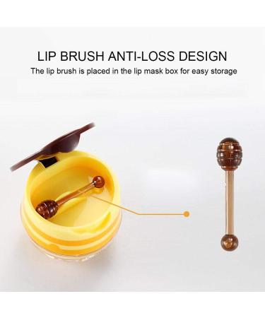 Moisturizing Propolis Lip Mask | Dead Skin Removal & Nourishing Anti-Wrinkle Care | Gel Lip Masks with Brush - Shop Now! - Buy Online on GoSupps.com