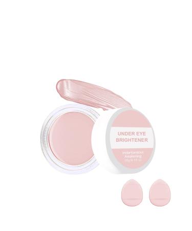 Correcteur Anticerne Longue Tenue Rose Pale Anti Cernes Texture Fondante Facile Appliquer Contour Concealer Couleur Yeux Hydratant Nourrissant Under Eye Brightener Maquillage Cadeau Femme-04