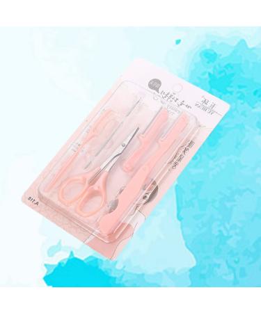 FRCOLOR Eyebrow Trimmer Kit - 15pcs Folding Scissors & Tools for Women | Perfect Eyebrow Grooming Set - Buy Online on GoSupps.com