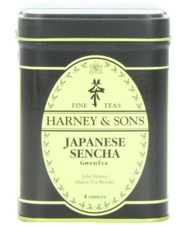 Harney & Sons Loose Leaf Green Tea Japanese Sencha 4 Ounce by Harney & Sons