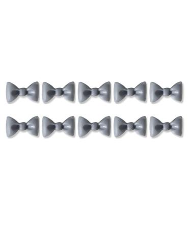 10pcs/Set Bows Nail Charm Matte Bowknot Nail Chars Nail Art 3D Bows Nail Art Decorations Colorful Bows Nails Jewelry Bowknot Nail