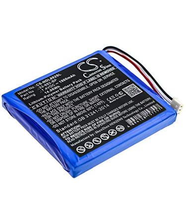 1900mAh Battery Replacement for Ideal 33-892 Securitest Pro Tester 33-892 33-892-BP