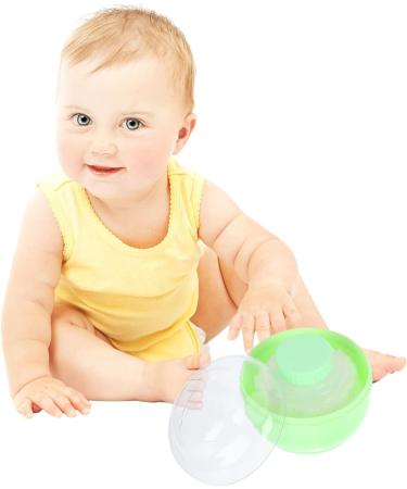 FOMIYES 6 Pcs Powder Puff Travel Set - Baby Powder, Lotion, Makeup - Green Sponge Container | Empty Box for Makeup & Baby Products - Buy Online on GoSupps.com