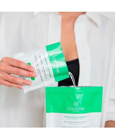 Collistar Anticellulite drainage bandages 2 x 100 ml and dewatering solution 4 x 100 ml professional treatment at home shockabsorbing against water retention localized oiliness and - Buy Online on GoSupps.com