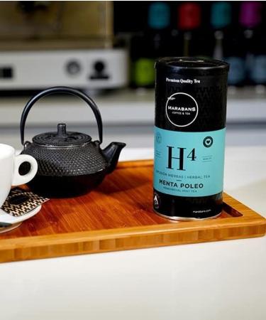  Marabans Coffee & Tea Menthe Poleo Marabans in pyramids. Pot of 25 sachets (pyramids) - Buy Online on GoSupps.com