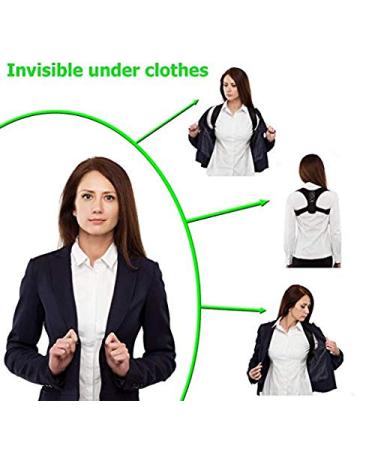 Posture Corrector for Men & Women - Comfortable Upper Back Brace for Thoracic Kyphosis & Neck Pain Relief - Buy Online on GoSupps.com