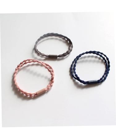 FRCOLOR Elastic Hair Ties Elastic Hair Bands Ponytail Holders Hair Accessories Hair Bands Ties Hair Rope Double Strand - Buy Online on GoSupps.com