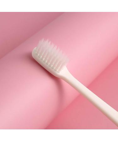 Ymiko Ultra Soft Toothbrush Set for Adults - 10pcs with Covers Safe Plastic Smooth Handle | Ideal for Dental Care - Buy Online on GoSupps.com