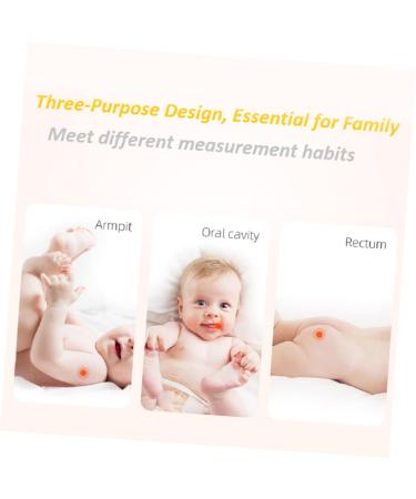 Balacoo 2pcs Digital Thermometer for Home, Body, Pet - Electronic Baby Temperature Reader - Assorted Colors - 13x2.5cm - Buy Online on GoSupps.com