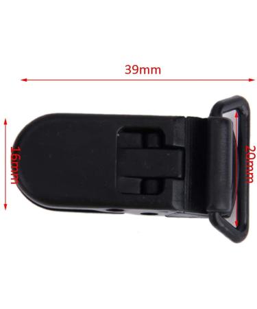 Buy Colorful Plastic Pacifier Holders - 10 Pack (39x16mm) for International Shipping - Buy Online on GoSupps.com