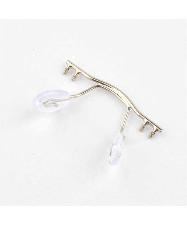 10 Pieces Stainless Steel Glasses Bridge Replacement for Borderless Frames - Silver with Nasal Cushion - Buy Online on GoSupps.com