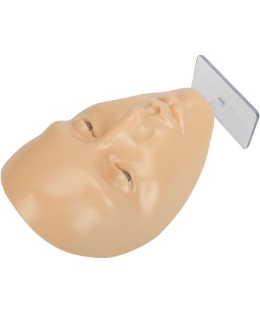  Cryfokt Makeup Practice Board Reusable 5D Silicone Makeup Mannequin Face with 20ml Makeup Remover Oil Eyeshadow for Complete Practice - Buy Online on GoSupps.com