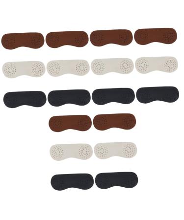 GLEAVI 9 Pairs Non-Slip Heel Stickers High Heel Protectors Heels Back Cushion High Heel Shoe Inserts Comfort Heels Heel Grips for Heel Patch Foot Pad Cowhide Heel Pad Invisible