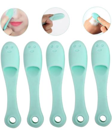 Buy 5PCS Silicone Nose Brush & Face Scrubber - Effective Blackhead Remover & Exfoliator Tool for Clear Skin | International Shipping Available - Buy Online on GoSupps.com