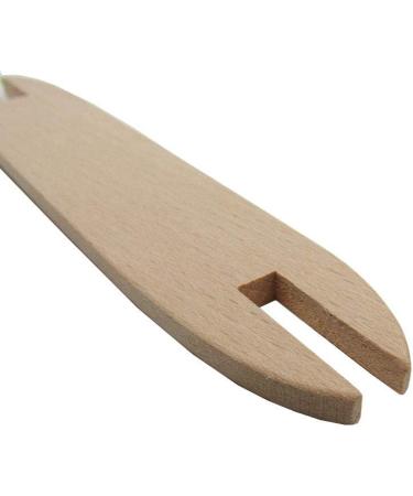 Natural Wooden Weaving Sticks for Knitted Crafts - Handcrafted Shuttles for DIY Projects - Buy Online on GoSupps.com
