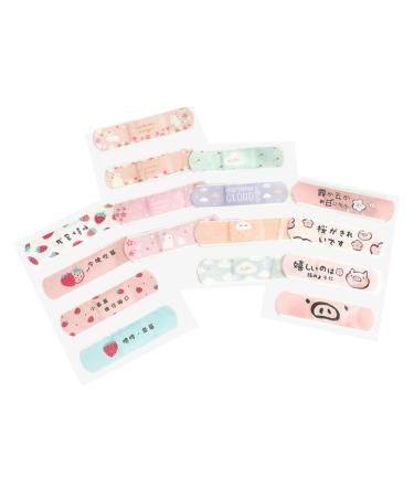 4 Care Adhesive Bandages Hemostasis Band Cartoon Waterproof Dressing