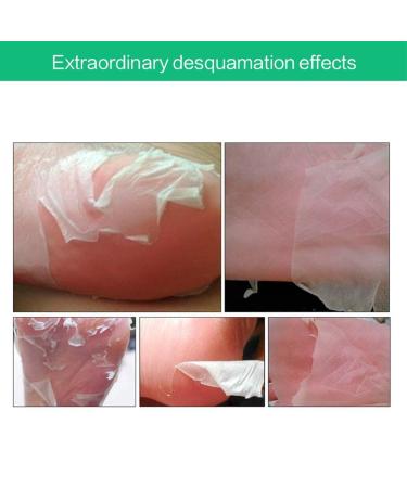 Xuejian Aloe Vera Foot Mask Socks - Exfoliating Peeling Socks for Pedicure & Callus Removal - Buy Online on GoSupps.com