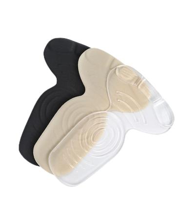 FRCOLOR 3 Pairs Sole Insoles Shoes Too Big Inserts Shoe Sole Protector Heel Cushion Pads Feet Pads for Adhesive Slip Stick Insoles for Heels Heel Sticker Childrens Shoes Damping Patch