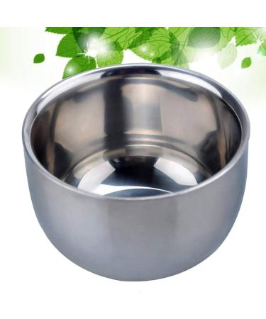 FRCOLOR Stainless Steel Shaving Bowl & Mug - Perfect for Shaving Soap Foam & Accessories | Salon & Home Use - Buy Online on GoSupps.com