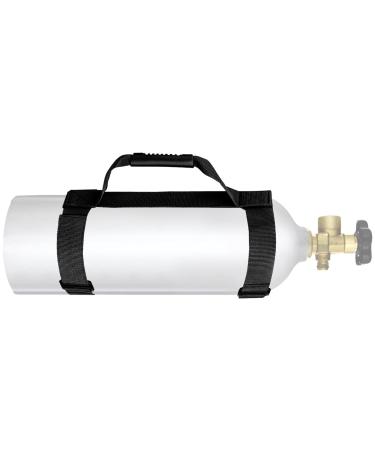 Dawitrly Dive Tank Carrier, Heavy Duty Webbing Scuba Air Tank Band Adjustable Cylinder Holder Carrying Strap with Comfort Handle Black - Buy Online on GoSupps.com