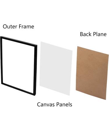 CABAX 12x16 Inch Diamond Painting Picture Frames - Pack of 2 Black Frames with Acrylic Protection and Hanging Kit for 30x40 Diamond Painting Arts, Photos, Posters - Buy Online on GoSupps.com