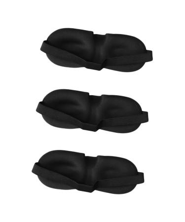 Hemoton 5Pcs 3D Stereo Goggles Supple 3D Eye Masks Household Sleep Masks Household Eye Covers Supply Sleep Masks Light Blocking Sleep Masks Sleeping Supply Pillow Cotton Travel Lightweight