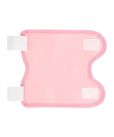 Harilla Bandage l' de ricin pour le genou manchon de soutien du genou multi-usage souple et anti-fuite compresse l' de ricin pour le Rose