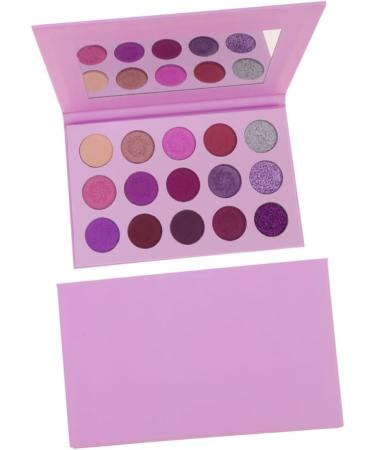 Angoily 2pcs 15 Eyeshadow Makeup Palette Eye Shadow Make up Kit Miss Pearlescent 1 count (Pack of 1) Purplex2pcs - Buy Online on GoSupps.com