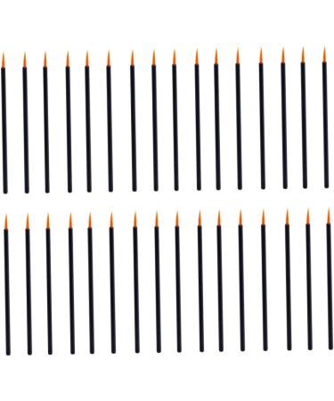 MAGICLULU Eyeliner Brush Applicator 100pcs Disposable Makeup Eyeliner Brush Hard Head Liquid Eyeliner Make Up Accessories - Buy Online on GoSupps.com