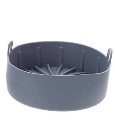 Zerodeko Air Fryers Bottom Accessories Round Reusable Parchment Grade Food Basket Baking Liner Bakeware Replacement Pot Grey 20X20CM