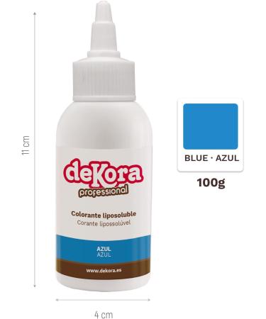 dekora 412025 Liposoluble Liquid Food Colouring-Blue - Buy Online on GoSupps.com