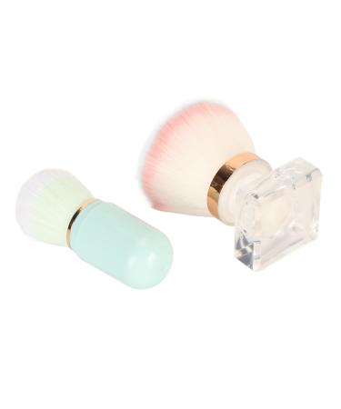 Dive Into an Exquisite Makeup Experience with Our 2pc Ultimate Liquid Brush Set A of Luxury and Efficiency Delivering Finish Both Blue & Pink Perfect for Miniature and