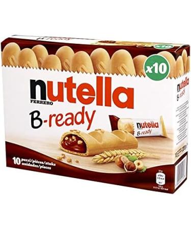  G n rique NUTELLA B-Ready 220g - Crunchy chocolate treats for a delicious break - Pack of 3 - Buy Online on GoSupps.com