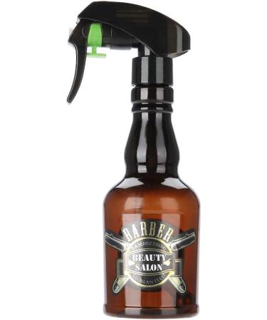 Barber Spray Bottle 300ml Hairdressing Spray Bottle Empty Refillable Salon Barber Hair Tools Water Sprayer for Hair Styling Hairdresser Salon(Brown) - Buy Online on GoSupps.com