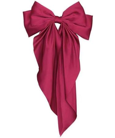 Elegant Big Layered-Hair Bows For Women Girls Barrette Hair Clip Long Bows Hair Accessory Hair Styling Cute Bowknot Hairpin Black - Buy Online on GoSupps.com