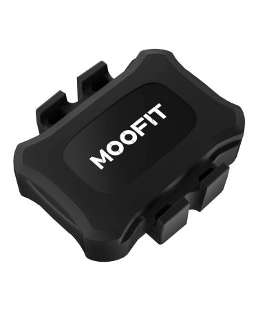 MOOFIT Speed/Cadence Sensor,ANT+ Bluetooth Cycling Cadence Sensor,Wireless RPM Sensor for Bicycle or Spin Bike,IP67 Speed and Cadence Sensor Compatible with Wahoo, Zwift, Strava,Openrider,Peloton