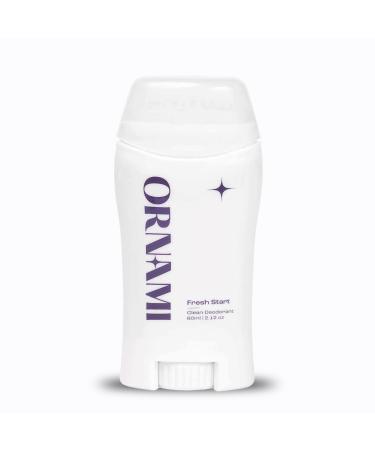 Fresh Start: Natural Full Body Deodorant for Long-Lasting Freshness Soothes Skin Invisible Cream Eco-Friendly Wide Stick Aluminum & Baking Soda Free - 2.12 oz