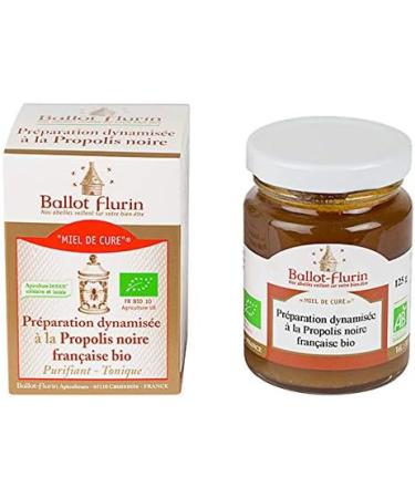 Ballot-Flurin - Black Propolis Cure Honey 125G - Sold per unit - Buy Online on GoSupps.com