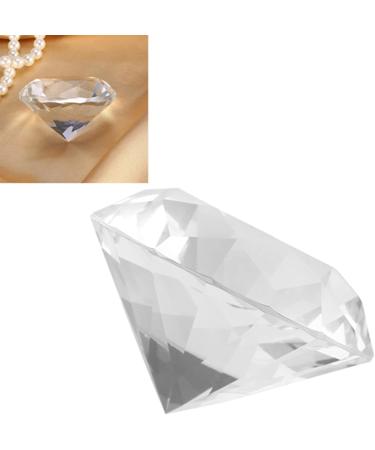 Nail Art Display Glass Crystal Diamond Hand Model Shooting Ornament Manicure Accessories (60 mm White) - Buy Online on GoSupps.com