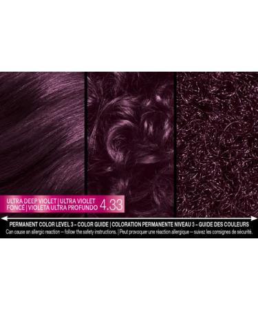 Schwarzkopf Color Ultime Hair Color Cream 4.33 Ultra Deep Violet - Salon-quality Vibrant Hair Color - Buy Online on GoSupps.com