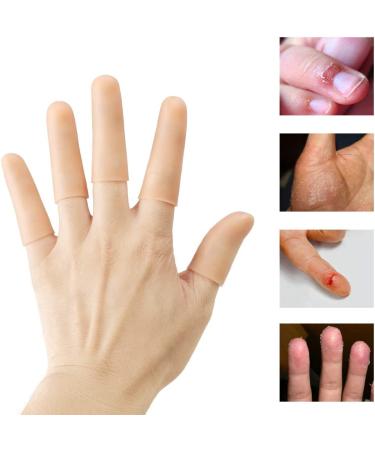 Gel Finger Cot Protector | Waterproof Finger Gloves for Eczema & Arthritis - Buy Online on GoSupps.com