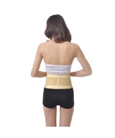 Adjustable Men Women Back Brace for Sciatica Relief - Thermal Lumbar Lower Back Support Belt for Herniated Disc & Scoliosis Pain - Stomach & Kidney Warmer Protector - Buy Online on GoSupps.com