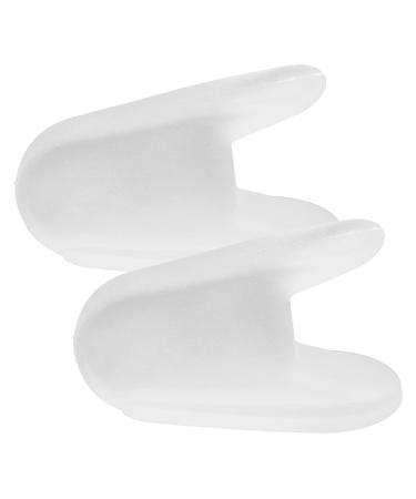 Ball correction toe separator spacer reduce foot pain align the toes prevent friction made of silicone practical for home and travel use (small small size