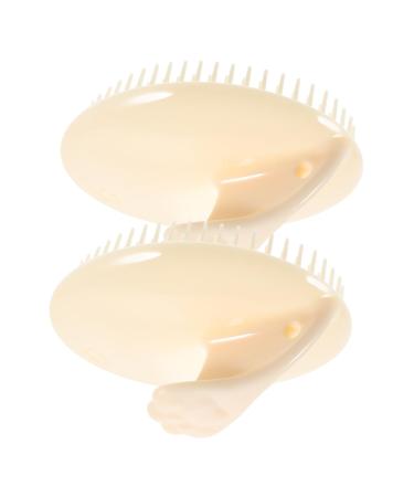 Anneome 2st Shampoo comb Head massager for the scalp care burst ergonomic hairbrush scalp massage clerk hair massage clerk peeling for the scalp clean massage brush