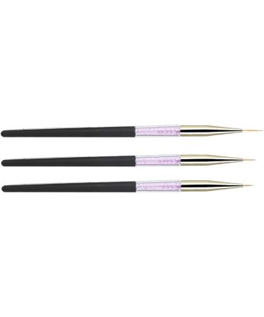 Easy To Operate Gel Nail Polish Pen Nail Liner Brush for Home Salon Shop (Black) - Buy Online on GoSupps.com