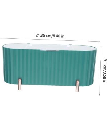 POPETPOP 1pc Box Cosmetic Cotton Storage Box Makeup Cotton Pads Clear Container with Lid Makeup Container Lip Plumper Gloss Clear Makeup Pad Storage Container Organizer Dog 21.35x9.1cm Green - Buy Online on GoSupps.com