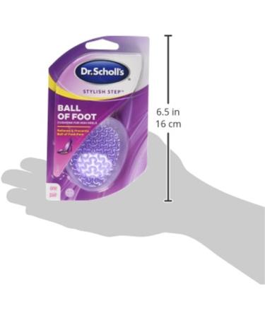 Dr. Scholl's Ball of Foot Cushions for High Heels - Absorb Shock and Relieve Pain - Buy Online on GoSupps.com