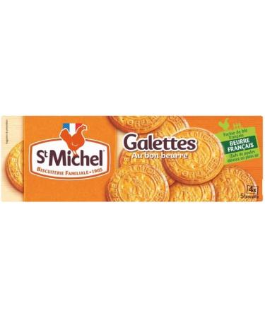 ST MICHEL - Pure Butter Patties 130 g - Pack of 4 - Buy Online on GoSupps.com